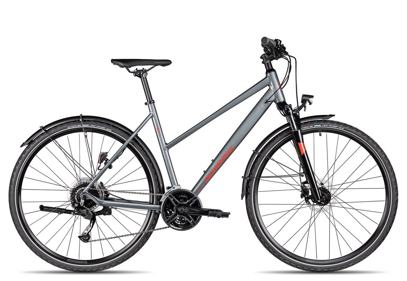 Axess Crossrad VERIS STREET Trapez, 27 Gang Shimano RD-Alivio M3100-9 Schaltwerk, Kettenschaltung, Damenrad 28 Zoll 27-Gang schwarz/grau Axess Crossrad VERIS STREET Trapez, 27 Gang Shimano RD-Alivio M3100-9 Schaltwerk, Kettenschaltung, Damenrad 28 Zoll 27-Gang schwarz/grau von Axess