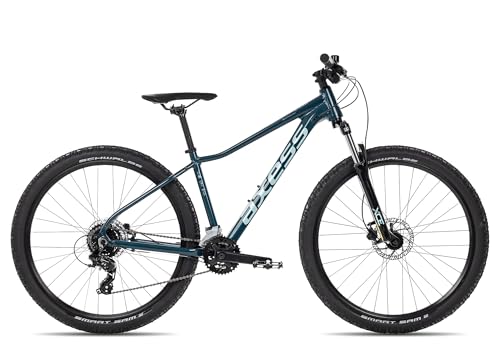 Axess Doree 27,5-29 Zoll Mountainbike Damen 16 Gänge MTB hydraulische Scheibenbremse, Farbe:Bluegreen, Rahmengröße:16 Zoll, Laufradgröße:27.5 Zoll von Axess