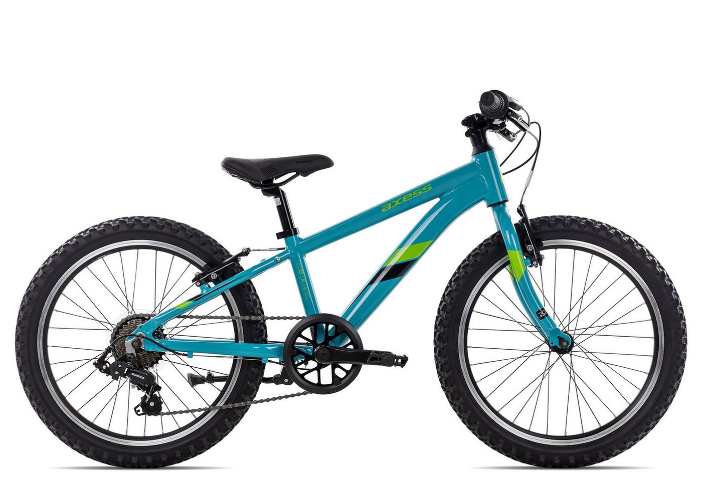 Axess Kinderfahrrad STIPE 20, 7 Gang Shimano Tourney RD-FT35 SuperShort Cage Schaltwerk, Kettenschaltung, Kinderrad 20 Zoll 7-Gang blau Axess Kinderfahrrad STIPE 20, 7 Gang Shimano Tourney RD-FT35 SuperShort Cage Schaltwerk, Kettenschaltung, Kinderrad 20 Zoll 7-Gang blau von Axess