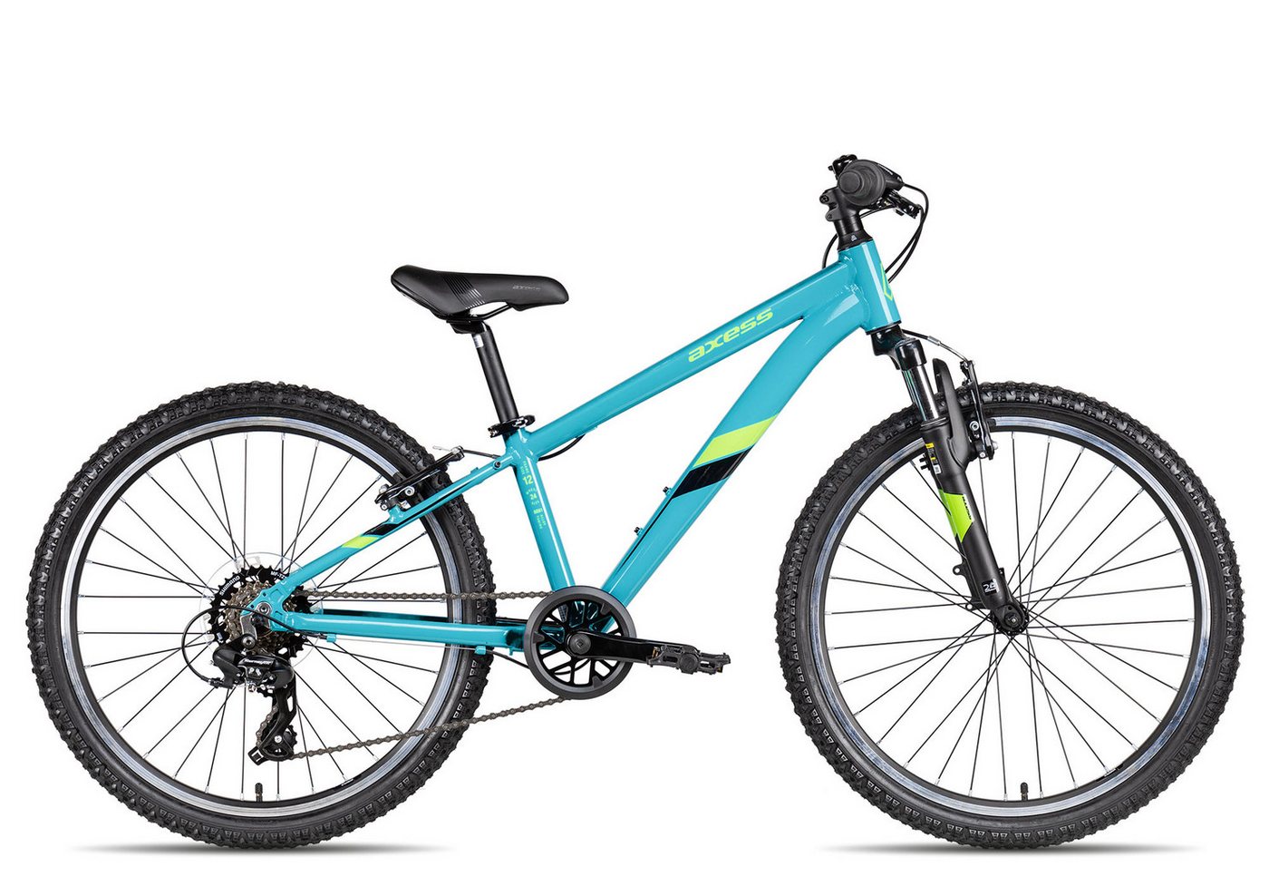 Axess Kinderfahrrad STIPE 24, 7 Gang Shimano Tourney RD-TX800 Schaltwerk, Kettenschaltung, Shimano Tourney Antrieb blau Axess Kinderfahrrad STIPE 24, 7 Gang Shimano Tourney RD-TX800 Schaltwerk, Kettenschaltung, Shimano Tourney Antrieb blau von Axess