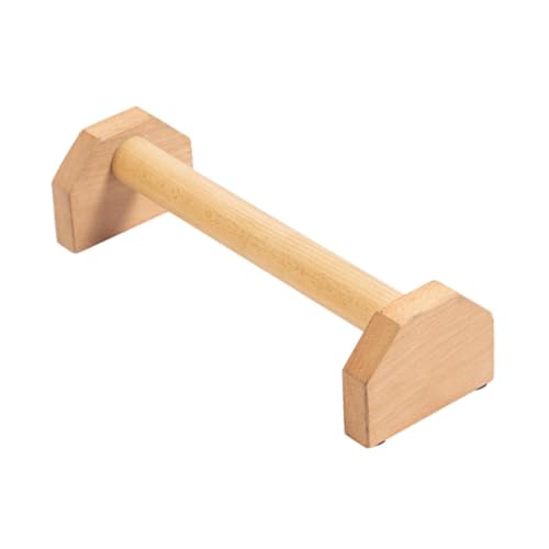 Aymzbd 2 stück Holz Parallettes Grip Planks Calisthenics Anti Rutsch Liegestützgriffe Fitness für Sport Yoga Workout Übung Reisen, 30 cm von Aymzbd