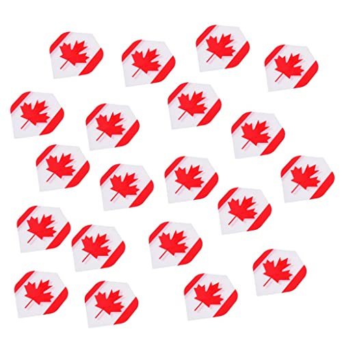 Aymzbd 20er Pack Standard Dartpfeile, Professionelle, Langlebige Flights, Kanada Aymzbd 20er Pack Standard Dartpfeile, Professionelle, Langlebige Flights, Kanada von Aymzbd