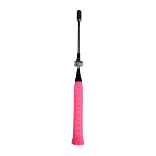 Aymzbd Badmintonschläger, Schwung, Badminton, Kraft, Finger Arm Kraftstab, Tragbar, Professionell für Swing Erwachsene, Rosa von Aymzbd