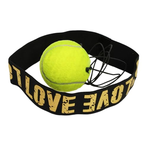 Aymzbd Box Ball Stirnband, Boxball An Der Schnur, Verbessert Die Reaktion, Speed Punchingball, Verstellbares Stirnband für, 60g Tennisball Aymzbd Box Ball Stirnband, Boxball An Der Schnur, Verbessert Die Reaktion, Speed Punchingball, Verstellbares Stirnband für, 60g Tennisball von Aymzbd