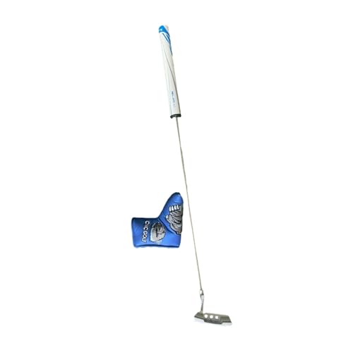 Aymzbd Golf Putter mit Golf Putter Abdeckung, Training Anti Rutsch Griff Golf Putting Übungshilfe Golf Putting Club für Den Garten Im Freien, 83,82 cm x 14 cm x 3,5 cm von Aymzbd