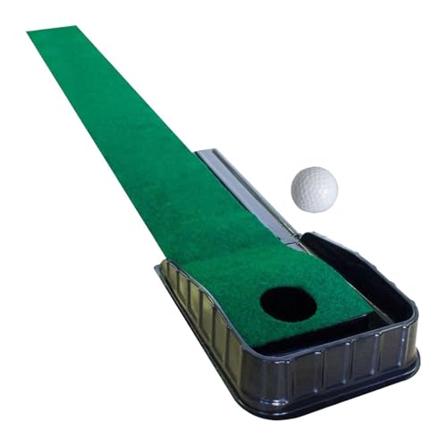 Aymzbd Golf Putting Green Matte, 2,1 M Lange Trainingsdecke für Outdoor Büro Enthusiasten von Aymzbd