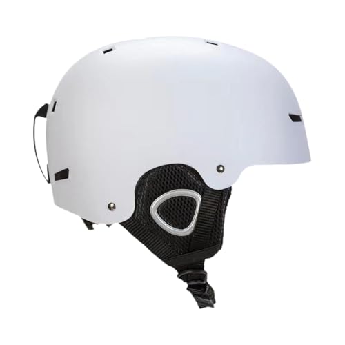 Aymzbd Helm für Ski Und Snowboard, Abnehmbares Innenfutter, Ohrpolster, Geeignet für Radfahren Und Skateboarding, White M Aymzbd Helm für Ski Und Snowboard, Abnehmbares Innenfutter, Ohrpolster, Geeignet für Radfahren Und Skateboarding, White M von Aymzbd