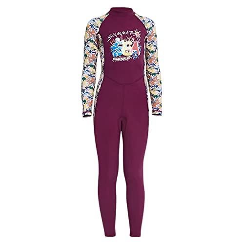 Aymzbd Kinder Neoprenanzug Badeanzug, Reißverschluss, Komplette Anzüge, Tauchanzug, Neoprenanzug, Kajakfahren, Surfen, Tauchen, Lila M Aymzbd Kinder Neoprenanzug Badeanzug, Reißverschluss, Komplette Anzüge, Tauchanzug, Neoprenanzug, Kajakfahren, Surfen, Tauchen, Lila M von Aymzbd