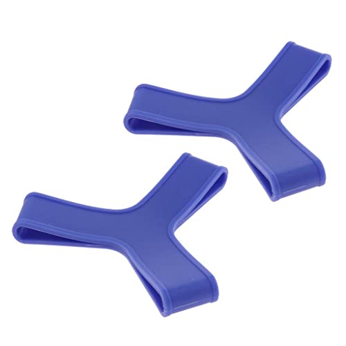 Aymzbd Paar Klemmgurte, Bequeme Krallenhalterung, Tauchhandfläche, Schwimmen, Wassersport, Blau, S Aymzbd Paar Klemmgurte, Bequeme Krallenhalterung, Tauchhandfläche, Schwimmen, Wassersport, Blau, S von Aymzbd