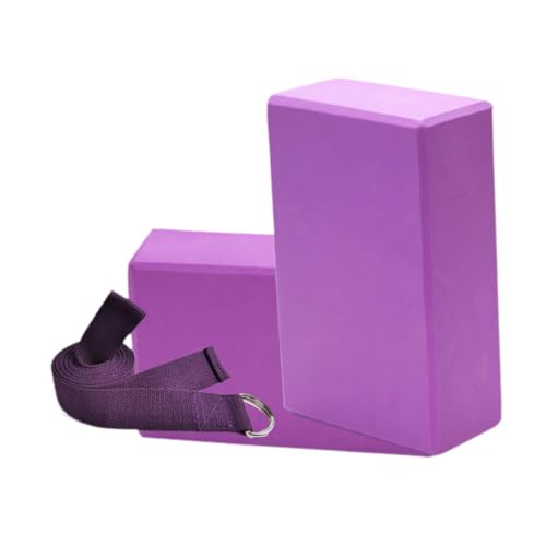 Aymzbd Physio Yoga Ziegel, Yoga Block Schaumstoff Weich, Fitness Block Springen, Yoga Brick Non Slip, Yoga Stütze, Übungsziegel für Bodybuilding, Stretching, Pilates, Kniebeugen, Lila Aymzbd Physio Yoga Ziegel, Yoga Block Schaumstoff Weich, Fitness Block Springen, Yoga Brick Non Slip, Yoga Stütze, Übungsziegel für Bodybuilding, Stretching, Pilates, Kniebeugen, Lila von Aymzbd