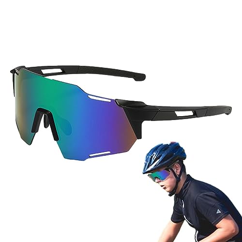 Fahrradbrille, Sport-Sonnenbrille, Fahrrad Sonnenbrille, Winddichte Brille Zum Reiten Und Angeln von Aznever