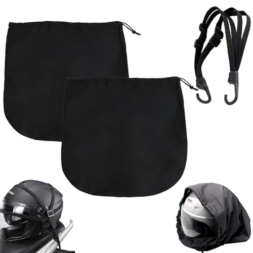2 Stück Helmtasche und 1 Stück Fahrrad Spanngurt Elastische, Helmbeutel Helmrucksack Tragetasche, Helmschutz Helmsack, Helm Aufbewahrungstasche, Helmtaschen für Motorradhelme Sport Gym Training 2 Stück Helmtasche und 1 Stück Fahrrad Spanngurt Elastische, Helmbeutel Helmrucksack Tragetasche, Helmschutz Helmsack, Helm Aufbewahrungstasche, Helmtaschen für Motorradhelme Sport Gym Training von Azonelife
