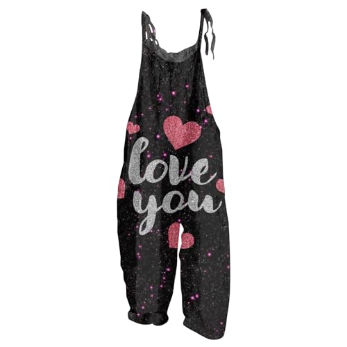 Angebote Des Tages Heute Deal, Jumpsuits Für Damen Jumpsuit Damen Kurz Jumpsuit Damen Elegant Valentinstag Latzhose Weites Bein Jumpsuit Mit Tasche Jumpsuit Schlafanzug Fleece Schlafanzug(Silver,Xl) von Azruma