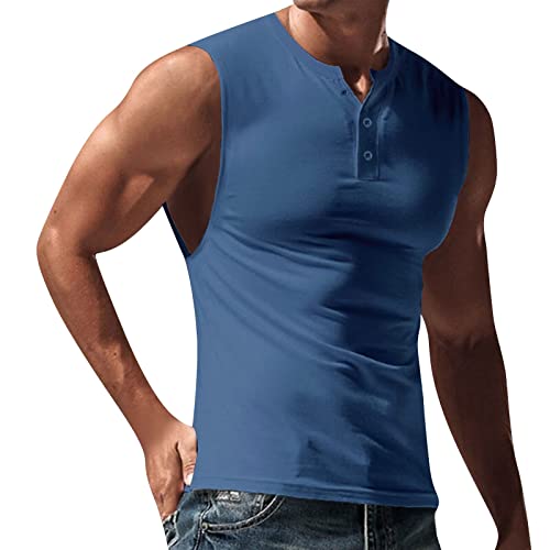 Funktionsshirt Herren Tank Top Herren Gym Slim Fit T-Shirt Herren Sommer Einfarbig ÄRmelloses Oversize Henley Shirt Mit Knopfleiste Slim Fit V-Ausschnitt ÄRmellos Tank Tops T Shirt Oversized Herren Funktionsshirt Herren Tank Top Herren Gym Slim Fit T-Shirt Herren Sommer Einfarbig ÄRmelloses Oversize Henley Shirt Mit Knopfleiste Slim Fit V-Ausschnitt ÄRmellos Tank Tops T Shirt Oversized Herren von Azruma