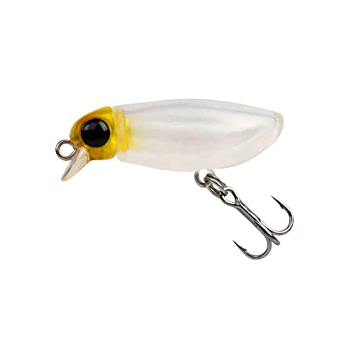 Azxcvbnm 3 8 cm 1 5 Zoll Crankbait Angeln Lockt Schwimmende Swimbait Wobbler Harte Köder Für Bass Forelle Süßwasser Salzwasser von Azxcvbnm