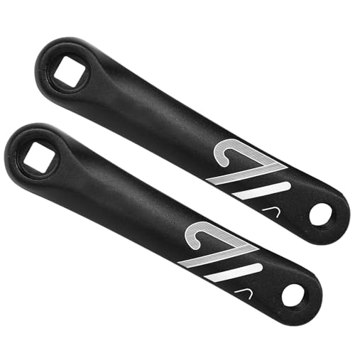 Azxcvbnm Mountainbike-Kurbelarm aus Aluminiumlegierung, linke Einzelkette, Kurbel, quadratisch/Rauten/Plines für Linkshänder, konisch, kurbel, langlebig von Azxcvbnm