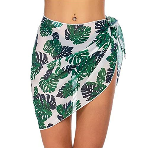 Azxcvbnm Sarong Coverups Für Damen Badeanzug Wickelrock Strand Ups Bademode von Azxcvbnm