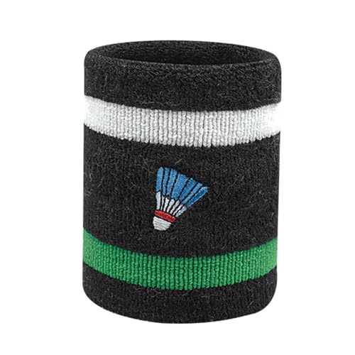 Sport-Armband, saugfähiges Schweißband, Handgelenk-Schweißbänder für Damen, Herren, Kinder, Tennis, Fußball, Basketball, Laufen, Fitnessstudio von Azxcvbnm