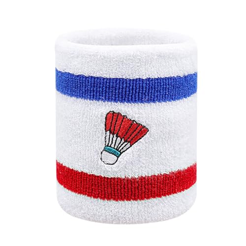 Sport-Armband, saugfähiges Schweißband, Handgelenk-Schweißbänder für Damen, Herren, Kinder, Tennis, Fußball, Basketball, Laufen, Fitnessstudio von Azxcvbnm