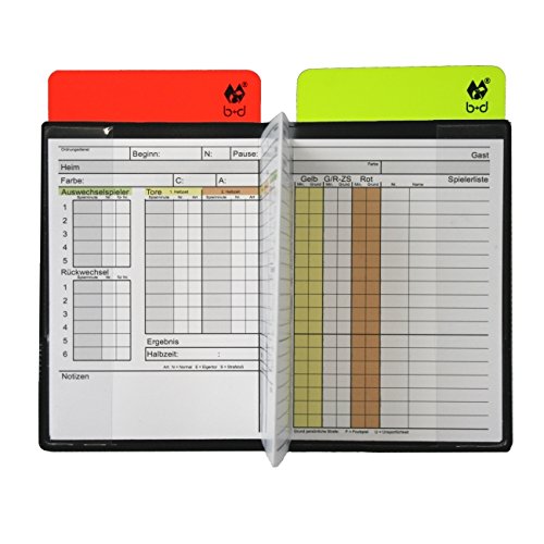 b+d Schiedsrichter - Pocket - Set im FIFA-Maß, Fußball b+d Schiedsrichter - Pocket - Set im FIFA-Maß, Fußball von b+d