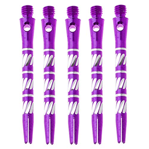 B Baosity 5er Pack Aluminium Dartpfeil-Schäfte Darts Shafts Lila B Baosity 5er Pack Aluminium Dartpfeil-Schäfte Darts Shafts Lila von B Baosity