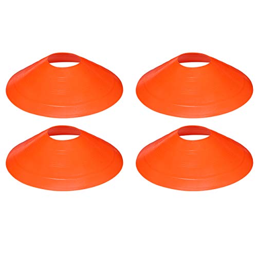 BEST SPORTING Pylonen 4er-Set I Verkehrskegel für den Sport I robuste Trainingskegel I orange I wetterfeste Leitkegel aus PE Kunststoff I Markierungshütchen Fußball I Maße: 5 x 19 cm BEST SPORTING Pylonen 4er-Set I Verkehrskegel für den Sport I robuste Trainingskegel I orange I wetterfeste Leitkegel aus PE Kunststoff I Markierungshütchen Fußball I Maße: 5 x 19 cm von BEST SPORTING