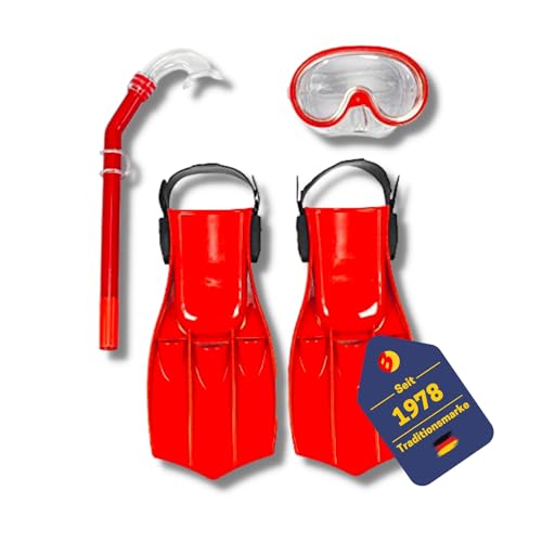 BEST SPORTING Taucherset Kinder Sharky I Kinder Tauchset mit Brille & Schnorchel & Flossen I langlebige Tauchausrüstung Kinder I Antifog & wasserdichte Brille I Taucherset mit Flossen BEST SPORTING Taucherset Kinder Sharky I Kinder Tauchset mit Brille & Schnorchel & Flossen I langlebige Tauchausrüstung Kinder I Antifog & wasserdichte Brille I Taucherset mit Flossen von BEST SPORTING