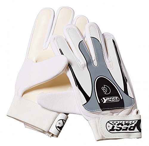 BEST SPORTING Torwarthandschuhe Best Grip I rutschfeste Fußballhandschuhe zum sicheren Fangen von Bällen I Handschuhe Fußball Unisex Gr. 10 I reißfeste Tormannhandschuhe I weiß - grau BEST SPORTING Torwarthandschuhe Best Grip I rutschfeste Fußballhandschuhe zum sicheren Fangen von Bällen I Handschuhe Fußball Unisex Gr. 10 I reißfeste Tormannhandschuhe I weiß - grau von BEST SPORTING