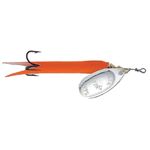 B-Creative Mepps Aglia Spinner/Köder – Meerforelle, Hecht, Barsch, Lachs, Barsch, Fliegen C Silber, Fluororo Orange, 25 g B-Creative Mepps Aglia Spinner/Köder – Meerforelle, Hecht, Barsch, Lachs, Barsch, Fliegen C Silber, Fluororo Orange, 25 g von B-Creative