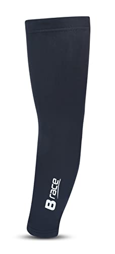 B-RACE Unisex – Erwachsene ÄRMELN AUS SCHWARZEM Lycra GRÖSSE S, BLAU von B-RACE