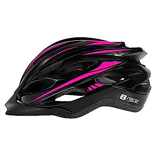 B-RACE Unisex – Erwachsene HELME GRANITH IN-Mold SCHWARZ/Fuchsia M 54/58, BLAU B-RACE Unisex – Erwachsene HELME GRANITH IN-Mold SCHWARZ/Fuchsia M 54/58, BLAU von B-RACE