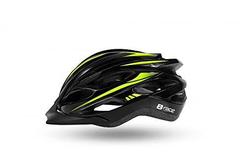 B-RACE Unisex – Erwachsene HELME GRANITH IN-Mold SCHWARZ/Lime M 54/58, BLAU B-RACE Unisex – Erwachsene HELME GRANITH IN-Mold SCHWARZ/Lime M 54/58, BLAU von B-RACE