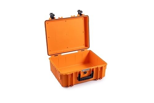 B&W Transportkoffer Outdoor - Typ 6000 Orange - wasserdicht nach IP67 Zertifizierung, staubdicht, bruchsicher und unverwüstlich B&W Transportkoffer Outdoor - Typ 6000 Orange - wasserdicht nach IP67 Zertifizierung, staubdicht, bruchsicher und unverwüstlich von B&W International