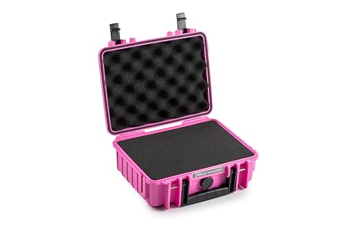 B&W International Transportkoffer Outdoor - Typ 1000 Pink - mit Würfelschaum - wasserdicht nach IP67 Zertifizierung, staubdicht, bruchsicher und unverwüstlich B&W International Transportkoffer Outdoor - Typ 1000 Pink - mit Würfelschaum - wasserdicht nach IP67 Zertifizierung, staubdicht, bruchsicher und unverwüstlich von B&W International