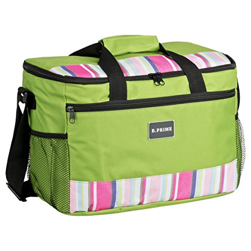 B.PRIME 20L Kühltasche CLASSIC GRÜN I 36x26x22cm I Isoliertasche I Lunch-Tasche I Kühlbox I Picknick-Tasche I Eistasche I Campingtasche I Picknick I Outdoor I Reisen I Einkauf I Auto B.PRIME 20L Kühltasche CLASSIC GRÜN I 36x26x22cm I Isoliertasche I Lunch-Tasche I Kühlbox I Picknick-Tasche I Eistasche I Campingtasche I Picknick I Outdoor I Reisen I Einkauf I Auto von B.PRIME