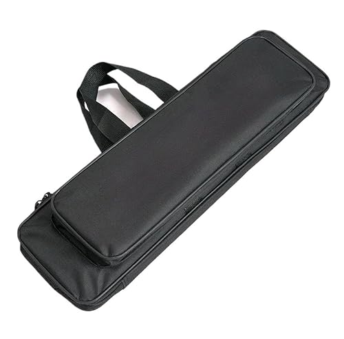 Doppelschichtige Angeltaschen aus Oxford-Stoff, 50 cm, 70 cm, 80 cm, wasserdicht, Angelruten-Taschen, Rollenetui, Angelgerät-Tasche (Color : 70cm) von BADALO