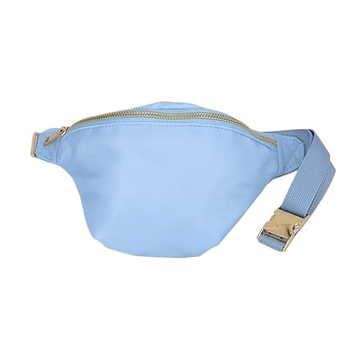 Hüfttasche for Damen mit verstellbarem Gürtel, Gürteltasche for Frauen for den Komfort auf Reisen, beim Training und im täglichen Gebrauch.(Light Blue) von BADALO