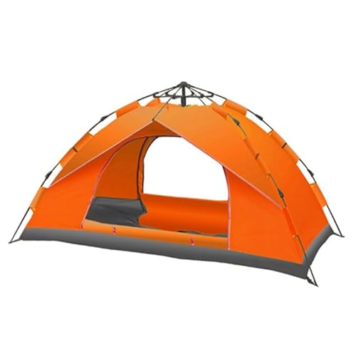 Mehrpersonen-Campingzelt, Outdoor-Zelt, einfach aufzubauende Markise, geeignet for Camping, Strand, Rucksackreisen, Wandern (Color : Red, Size : for 1-2 People) von BADALO