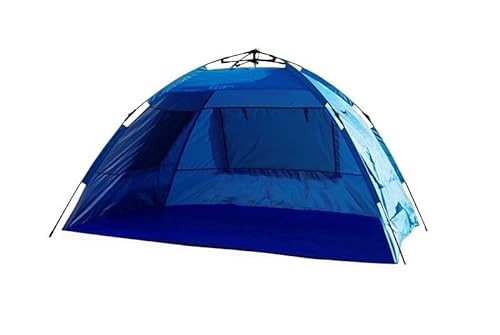 Mehrpersonen-Campingzelt, Outdoor-Zelt, einfach aufzubauende Markise, geeignet for Camping, Strand, Rucksackreisen, Wandern (Color : Small 2X1.2X1.1) von BADALO