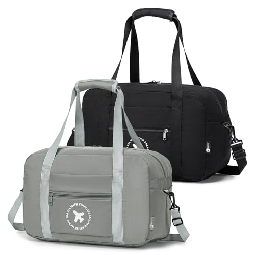 BAGROUPS 2X Ryanair Handgepäck 40x20x25 Cabin Bag Handgepäck Tasche für Flugzeug Faltbarer Reiserucksack Wasserdichtes Nylon, Herren Damen Gepäcktasche Reisekoffer BAGROUPS 2X Ryanair Handgepäck 40x20x25 Cabin Bag Handgepäck Tasche für Flugzeug Faltbarer Reiserucksack Wasserdichtes Nylon, Herren Damen Gepäcktasche Reisekoffer von BAGROUPS