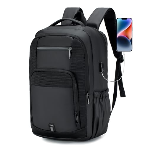 BAGROUPS 45x36x20 EasyJet Rucksack Laptop Wasserdichter Rucksack Herren für Flugzeug Untersitz Kabinentasche Reiserucksack, Handgepäck 17-Zoll-Laptop-Rucksack mit USB-Anschluss BAGROUPS 45x36x20 EasyJet Rucksack Laptop Wasserdichter Rucksack Herren für Flugzeug Untersitz Kabinentasche Reiserucksack, Handgepäck 17-Zoll-Laptop-Rucksack mit USB-Anschluss von BAGROUPS