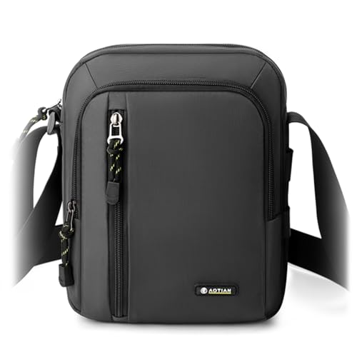 BAGROUPS Umhängetasche Herren Oxford, kleine Aktentsche Schultertasche für Herren 20x25x8cm für Tägliches Leben Reise, Arbeiten, Täglicher Gebrauch BAGROUPS Umhängetasche Herren Oxford, kleine Aktentsche Schultertasche für Herren 20x25x8cm für Tägliches Leben Reise, Arbeiten, Täglicher Gebrauch von BAGROUPS