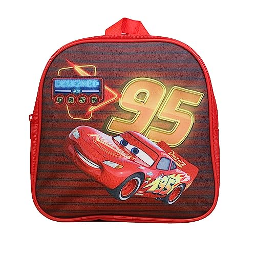 BAGTROTTER Disney Cars Rucksack, Rot von Bagtrotter