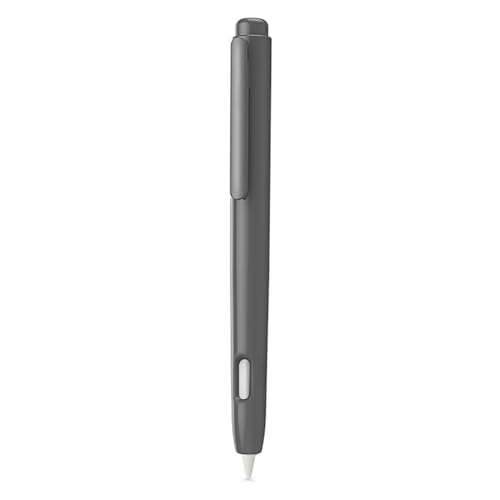 BAHJKASD Anti-Scratch Retractable Pencil for Case for 2nd Generation Protective Sleeve Holder Grip Cover Accessories Retractable Pencil Case Holder, dunkelgrau von BAHJKASD
