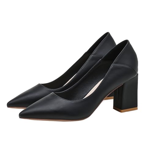 BAICAIBAI Damen Pumps Sandale Blockabsatz Klobiger Absatz Fashion Sicherheit Geschlossener Spitze Glitzer Perfekt für Hochzeiten und Partys Abendkleid Partei Abendschuhe,Noir,34 BAICAIBAI Damen Pumps Sandale Blockabsatz Klobiger Absatz Fashion Sicherheit Geschlossener Spitze Glitzer Perfekt für Hochzeiten und Partys Abendkleid Partei Abendschuhe,Noir,34 von BAICAIBAI