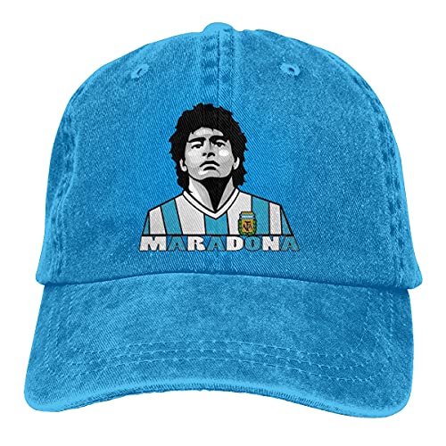 BAJIE Baseballmützen Maradona Baseballmütze Cowboyhut Peaked Cap Cowboy Bebop Hüte Männer und Frauen Hüte BAJIE Baseballmützen Maradona Baseballmütze Cowboyhut Peaked Cap Cowboy Bebop Hüte Männer und Frauen Hüte von BAJIE