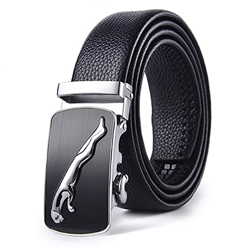 BAJIE Herren Gürtel Gürtel Männlich Echtes Leder Herren Einfacher Gürtel Modedesigner Business Neuer Gürtel Jaguar Muster Dekorative Legierung Automatische Schnalle BAJIE Herren Gürtel Gürtel Männlich Echtes Leder Herren Einfacher Gürtel Modedesigner Business Neuer Gürtel Jaguar Muster Dekorative Legierung Automatische Schnalle von BAJIE