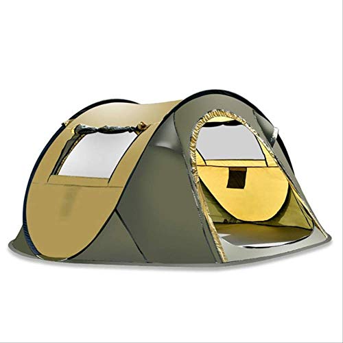 BAJIE Zelt 5-8 Personen Wasserdichtes Campingzelt Automatisches Pop-up Quick Shelter Outdoor Reisen Wanderzelt-Kaffee / Rohkaffee BAJIE Zelt 5-8 Personen Wasserdichtes Campingzelt Automatisches Pop-up Quick Shelter Outdoor Reisen Wanderzelt-Kaffee / Rohkaffee von BAJIE
