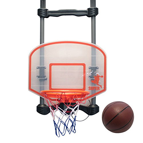 BAKAJI Basketballkorb mit digitalem Punktezeichen und realistischen Klängen, Struktur aus Kunststoff, Größe 62 x 37 x 60 cm, Spiel Sport für Kinder BAKAJI Basketballkorb mit digitalem Punktezeichen und realistischen Klängen, Struktur aus Kunststoff, Größe 62 x 37 x 60 cm, Spiel Sport für Kinder von BAKAJI