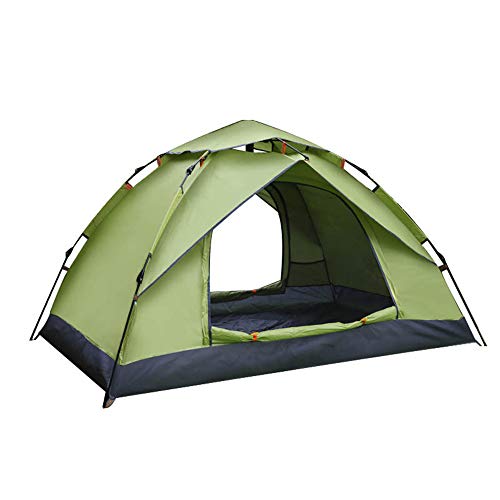 Zelt Automatisches Pop-Up-Zelt für 2 Personen, leichtes, wasserdichtes, winddichtes, tragbares einlagiges Wanderzelt für Wanderreisen von BAKIWAN